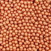 10mm Edible Chocolate Balls Cake or Cupcake Decoration Sprinkles (Copper/Bronze, 30g) view 1