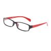 Reading Glasses, Narrow Frame, Rectangular Design, Anti-Fatigue, Reading Aids for Computers, Mobile Phones, Tvs, Stylish, Comfortable, Anti-Blue TR Eyeglasses,black red,+3.25 view 1