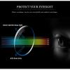 Reading Glasses, Narrow Frame, Rectangular Design, Anti-Fatigue, Reading Aids for Computers, Mobile Phones, Tvs, Stylish, Comfortable, Anti-Blue TR Eyeglasses,black red,+3.25 view 4
