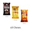 Veloforte Energy Chews - Super-soft, 44g carbs, Electrolytes, Natural Alternative to Energy Drinks, Gels, Fast Energy Nutrition for Running, Cycling, Endurance, Vegan Bloks (9 Pack) view 2