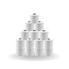 Defacto Toilet Paper Toilet Paper 3-Ply Cellulose White Soft FSC Licensed (192) view 1