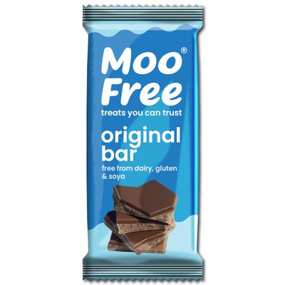 1 x Moo Free Free-From Milk Chocolate Bar | Dairy Free & Vegan (80g)