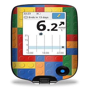 Blocks - Sticker Skin for Freestyle Libre Reader