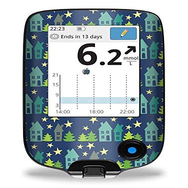 Winter Town - Sticker Skin for Freestyle Libre Reader