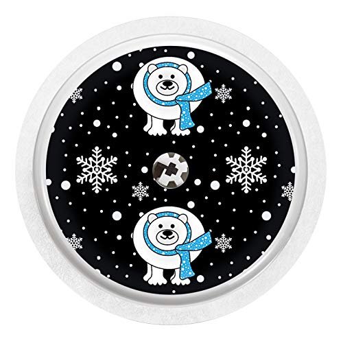 2X Polar Bear - Sticker Skin for Freestyle Libre sensors