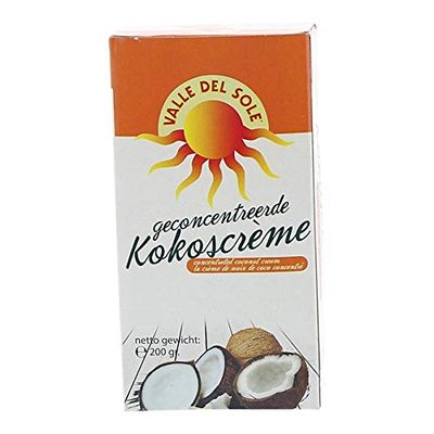 Valle del Sol Coconut Cream Box 200 g