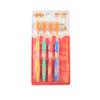 4pcs Adult Nano Toothbrush Men Women Soft Bristle Toothbrush Fresh Breath Oral Cleaning Brush (Color : NO.1) view 3