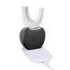 360 Degree Automatic Smart Brush Electric U-Shaped USB Oral Toothpaste Toothbrush Silicone Brush Head Generation (Color : Brown) view 1