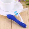2018 New Foldable 1pc Travel Toothbrush Replacement Portable Soft Bristle Toothbrush Camping Holiday Outdoor Toothbrush (Color : Dark Blue) view 4