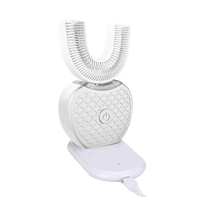 360 Degree Automatic Smart Brush Electric U-Shaped USB Oral Toothpaste Toothbrush Silicone Brush Head Generation (Color : Generation 1)
