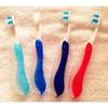 2018 New Foldable 1pc Travel Toothbrush Replacement Portable Soft Bristle Toothbrush Camping Holiday Outdoor Toothbrush (Color : Red) view 2