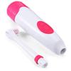 1 Set New Design Battery Operated Electric Toothbrush Waterproof Dental Care Revolving Toothbrush Heads + 3 Nozzles Oral Hygiene (Color : Blue) view 4