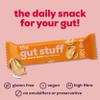 The Gut Stuff High Fibre Fruit & Nut Bars  Gut Friendly Snack, Gluten Free, Vegan, Low Calorie, All Natural - Peanut Butter, 12 x 35g Box view 4