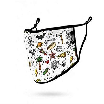 A.S. American Socks Reusable Face Masks New Washable Face Masks - Doodle Crazy