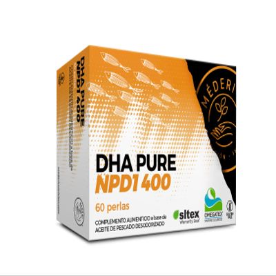 MEDERI nutricion integrativa DHA Pure NPD1 400 60Pearls, Standard, Unique, 60