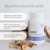 AHCC Food Supplement by Papillex - Maximum Strength - Immune Support - 20+ Human Research Studies - 60 Veggie Caps (1 Pack) view 4