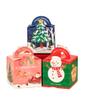Tianneng Gift Box, 20 Mixed Colors Apple Packaging Box, Cartoon Pattern, Portable Children Gift Bag, 9*9.5*9.3cm, for Christmas Eve view 1