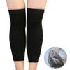1 Pair Knee Brace Pads Support Protector Men Women Long Stretchy Knees Sleeve Leg Warmers Winter Breathable Thermal view 3