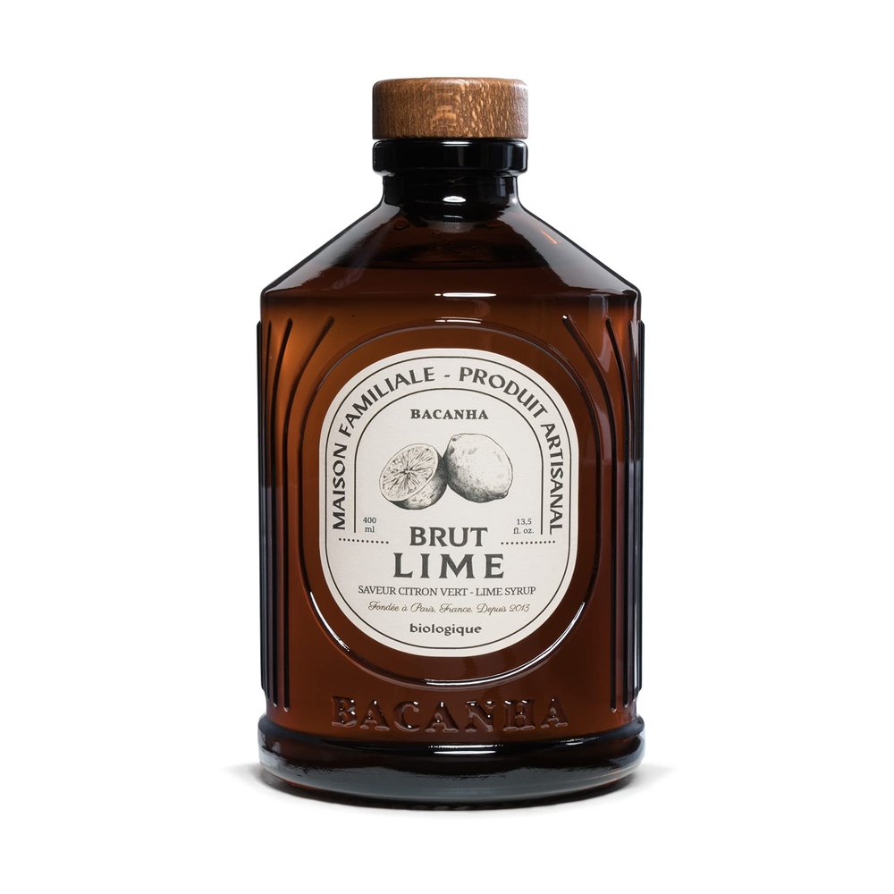 Lime Organic Syrup 400ml | Organic Farming Syrup from France