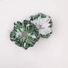 Monstera, Cheese Plant Cotton Face Mask and Scrunchie Reversible, Washable, Reusable, Eco-friendly -Made in UK view 3