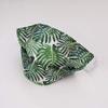 Monstera, Cheese Plant Cotton Face Mask and Scrunchie Reversible, Washable, Reusable, Eco-friendly -Made in UK view 4