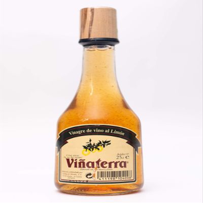 Vinaterra White Wine Vinegar Infused with Lemon