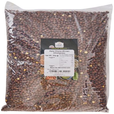 Old India Kala Chana (Brown Chickpeas) 5kg