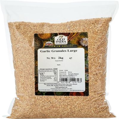 Old India Garlic Granules Large 2kg