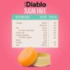 Diablo Sugar Free Gummy Drops  Fruity Gummy Sweets with Natural Colouring, Low Sugar Snacks Sweetened with Stevia, Ideal for Kids & Adults, Great for Sweet Hamper Gifts & Treats  75g Pack of 1 view 2