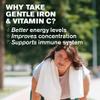 DR.VEGAN Daily Gentle Iron & Vitamin C | Healthy Immune System and Energy | 30 Vegan Capsules | 1-A-Day view 3