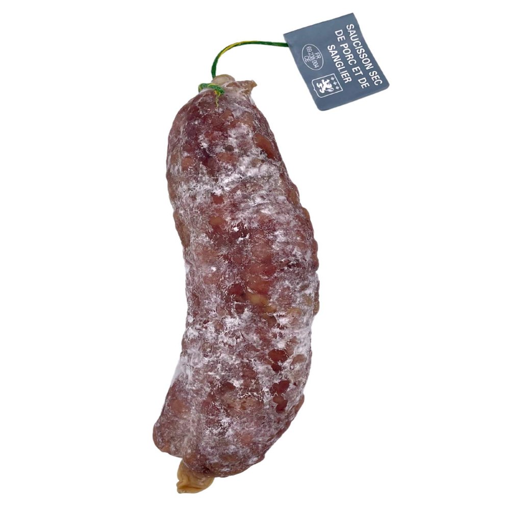 French Wild Boar Saucisson +/- 160g