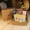 Coffee Lover's Gift Hamper - Stables whole bean coffee with cafetiere, biscuits, mug and tasting notes view 2