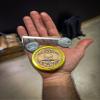Moustache Wax | Strong Hold Sudden Death 1 oz Tin & Platinum Death Grip Mustache & Beard Comb Mens Combo Kit | Grooming For Men Handlebar English Chevron Dali Moustache & Beard Wax Tin view 2