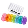 Tubayia 7 Days 14 Compartments Pill Box Pill Box Medicine Box for Travel, School, Office view 2