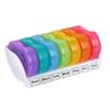 Tubayia 7 Days 14 Compartments Pill Box Pill Box Medicine Box for Travel, School, Office view 4