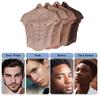 YIQI Silicone Muscle Chest Realistic Male Chest Vest Abdominal Muscle Simulation Skin Silicone Soft, Dark Brown, Small-Medium view 2