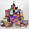 Christmas Velvet Luxury Basket Hamper view 1