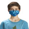 Hatley Unisex Kid's Double Layer Face Mask with Ear Elastic, Dino Camo, 1 Count (Pack of 1) view 1