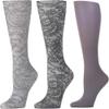 Celeste Stein Compression Socks for Women, 8-15mmhg Mild, Set Of 3, Made In Usa, Help Leg Circulation Morning Lace Queen, 3count view 1