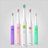 Electric Toothbrush with 4 Heads Ultrasonic Dental Electronic Toothbrushes USB Charge Rechargeable Timer Brush (Color : Purple) view 2