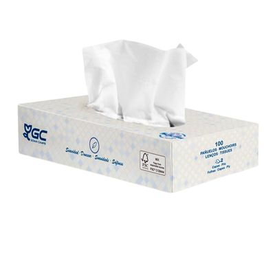 Tissue 2 Layers 21 x 20.5 cm Box of 100