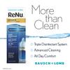ReNu Advanced Contact Solution - for Soft Contact Lenses for Comfortable Wear - Gentle on Sensitive Eyes - Disinfect, Remove Protein, Condition, Store Your Lenses - Lens Case Included, 3 x 360 ml view 3