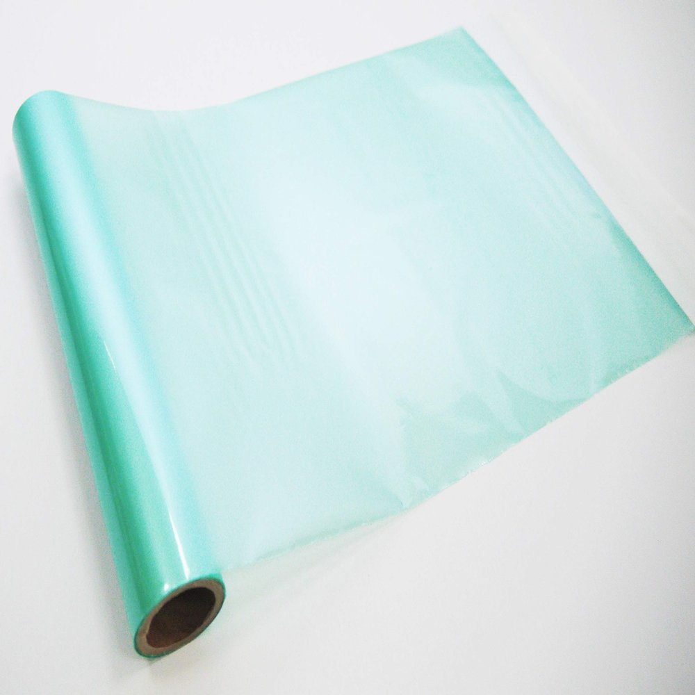 KINGTOOL Hot Foil Paper, Hot Foil Roll Used with Hot Foil Pen (7.87"x197" (20cm x 5Meter), Shimmer Mint Green)