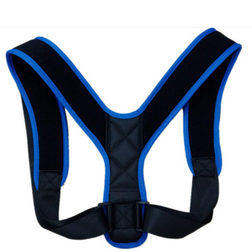 UK-TECH Unisex Adjustable Magnetic Posture Back Support Brace Belt for Shoulder and Back Pain Relief to Help You Keep Your Posture Correct