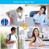 UK-TECH Unisex Adjustable Magnetic Posture Back Support Brace Belt for Shoulder and Back Pain Relief to Help You Keep Your Posture Correct view 4