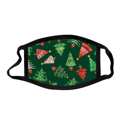 Tianneng Christmas Pattern Cotton Mask Washable Christmas Cotton Mask for Adults and Children Printed Mask Cloth Dustproof and Soft Children 1812CM/Mc01