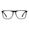 OCCI CHIARI Mens Reading Glasses 3.5, Large Retro Reader for Men, Fashion Magnifying Glasses for Reading (Black,350) view 4