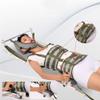 Back Lumbar Traction Device Spine Posture Corrector, Home Use Cervical Spine Extension Stretcher Device for Bed,A view 4