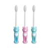 Toothbrushes Manual Kids Toothbrush With Extra Soft Bristles And Suction Cup Holder for Kids 3-8 Years Pack of 3 (Quantity : 4) view 1