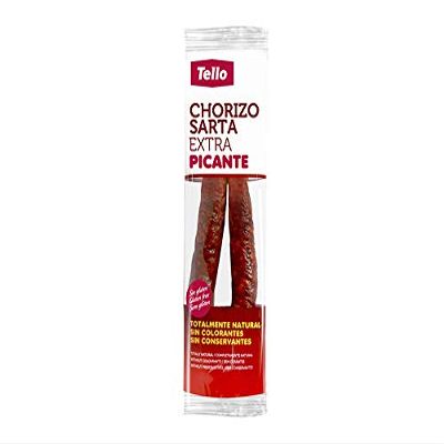 Chorizo Sarta Extra Spicy (12 Pieces x 280 g) - Tello